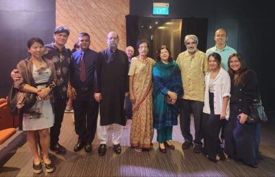 Painting exhibition “Peace and Harmony” was held at 10 Square Gallery, Singapore  by Jimmy Engineer (Part One)