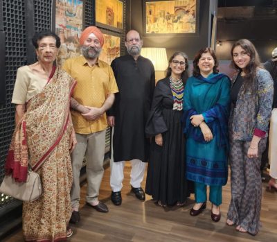 Painting exhibition “Peace and Harmony” was held at 10 Square Gallery, Singapore  by Jimmy Engineer (Part One)
