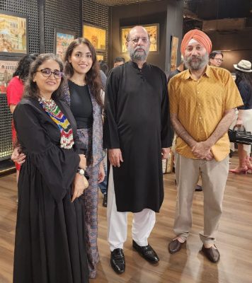 Painting exhibition “Peace and Harmony” was held at 10 Square Gallery, Singapore by Jimmy Engineer (Part Two)