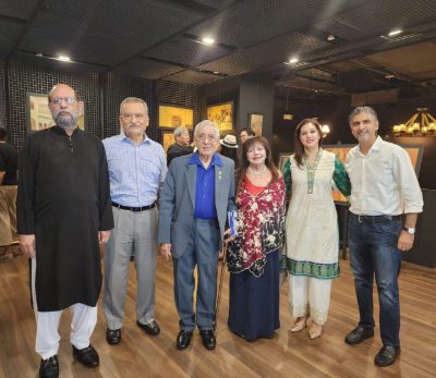 Painting exhibition “Peace and Harmony” was held at 10 Square Gallery, Singapore by Jimmy Engineer (Part Two)