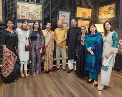 Painting exhibition “Peace and Harmony” was held at 10 Square Gallery, Singapore by Jimmy Engineer (Part Two)