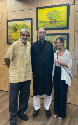 Painting exhibition “Peace and Harmony” was held at 10 Square Gallery, Singapore by Jimmy Engineer (Part Two)