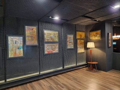 Painting exhibition “Peace and Harmony” was held at 10 Square Gallery, Singapore by Jimmy Engineer (Part Two)