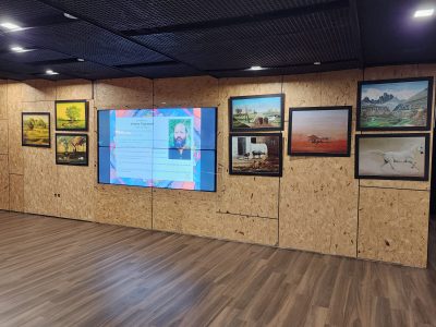 Painting exhibition “Peace and Harmony” was held at 10 Square Gallery, Singapore by Jimmy Engineer (Part Two)