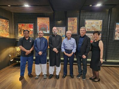 Painting exhibition “Peace and Harmony” was held at 10 Square Gallery, Singapore by Jimmy Engineer (Part Two)