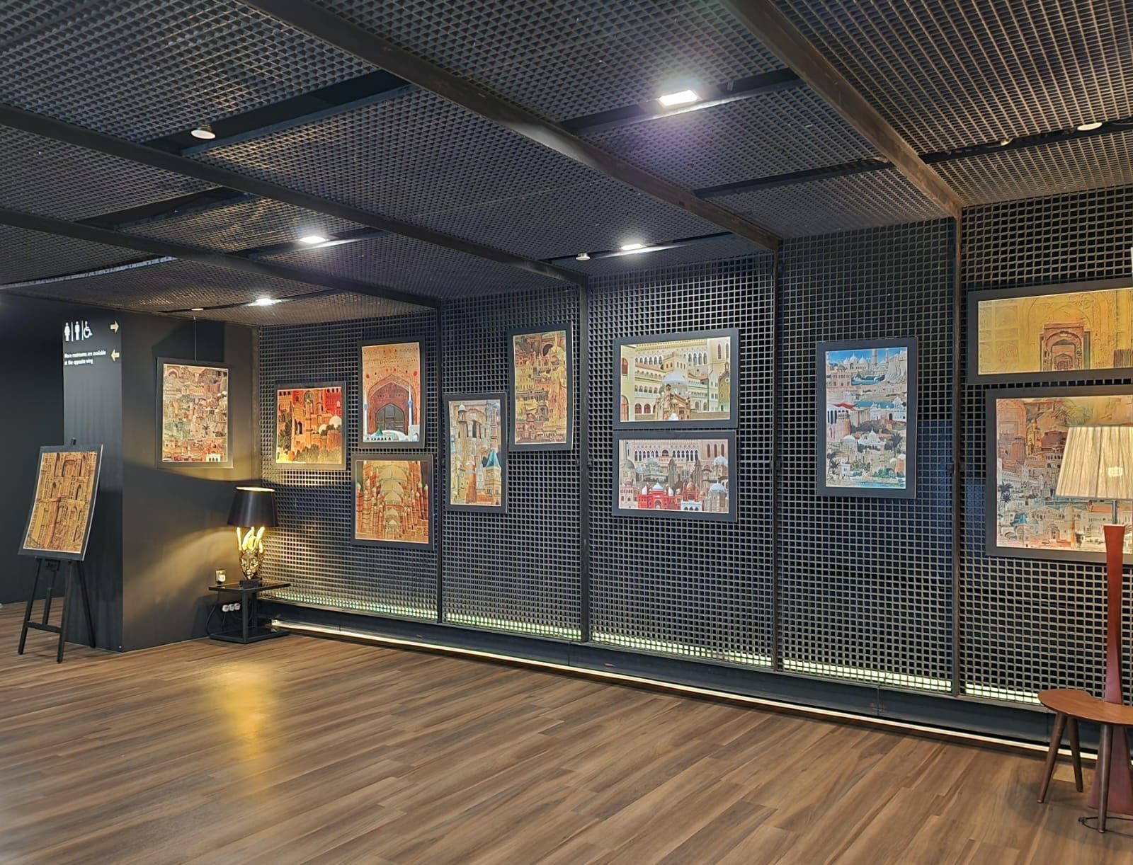 Painting exhibition “Peace and Harmony” was held at 10 Square Gallery, Singapore by Jimmy Engineer (Part Two)