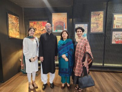 Painting exhibition “Peace and Harmony” was held at 10 Square Gallery, Singapore by Jimmy Engineer (Part Two)