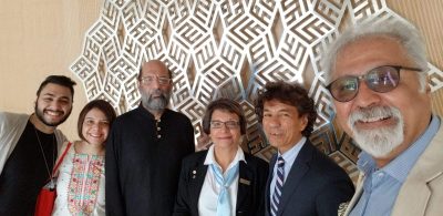 Jimmy Engineer visited the magnificent Aga Khan Museum and the beautiful Ismail Centre at Toronto, Canada