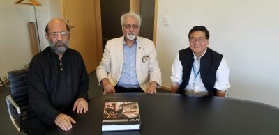 Jimmy Engineer visited the magnificent Aga Khan Museum and the beautiful Ismail Centre at Toronto, Canada