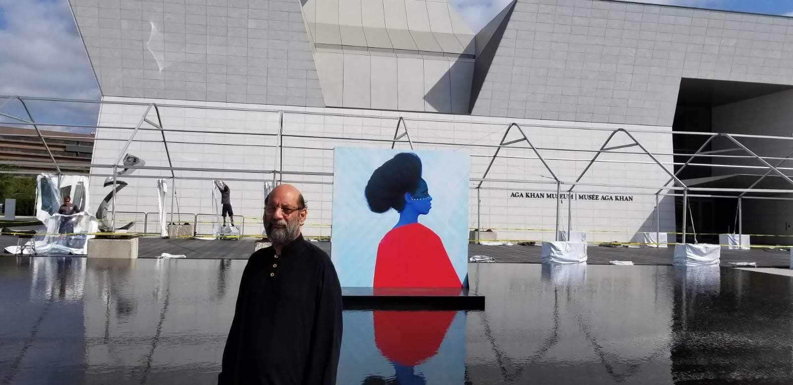 Jimmy Engineer visited the magnificent Aga Khan Museum and the beautiful Ismail Centre at Toronto, Canada