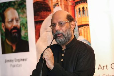 The joint exhibition between Jimmy Engineer and Mueen Saheed at Billari Art Gallery in Colombo, Sri Lanka