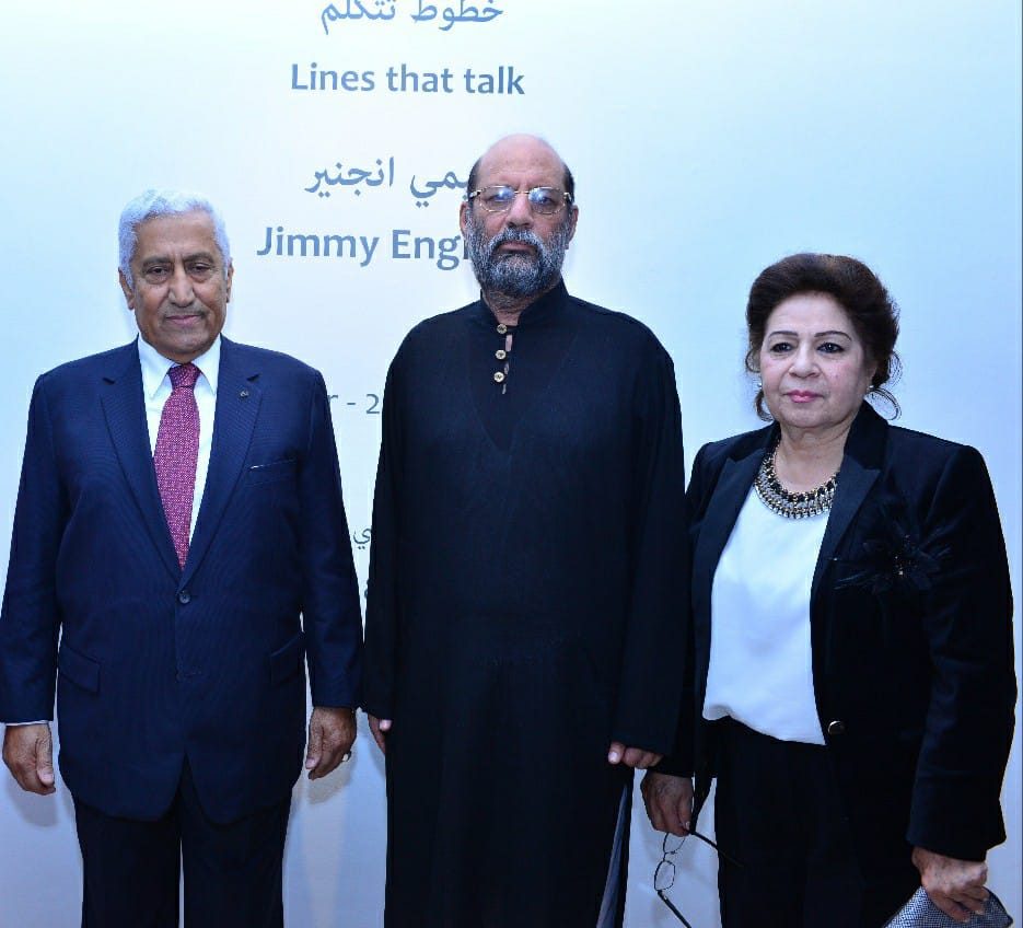 "Lines That Talk" was a milestone exhibition held at The Jordan National Gallery of Fine Arts (Building 1) in Amman, Jordan