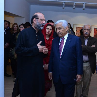 "Lines That Talk" was a milestone exhibition held at The Jordan National Gallery of Fine Arts (Building 1) in Amman, Jordan