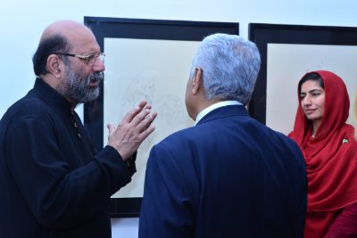 "Lines That Talk" was a milestone exhibition held at The Jordan National Gallery of Fine Arts (Building 1) in Amman, Jordan